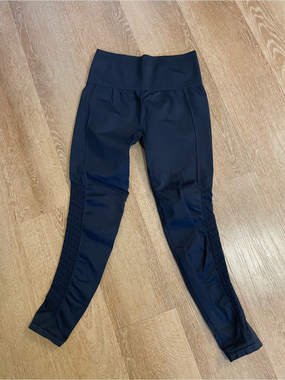 Fabletics Active Leggings with Side Mesh Panel